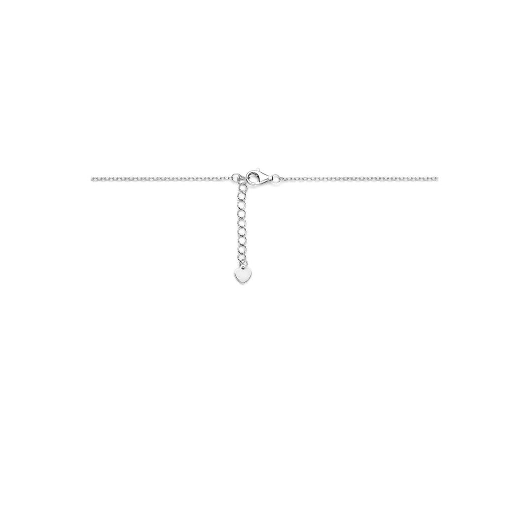 collier saffier zirkonia